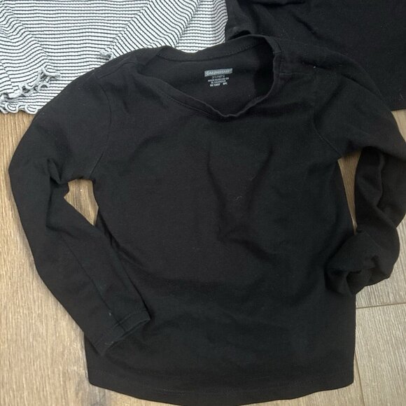 Garanimals Cat & Jack Girls 3T Shirt Bundle Of 4 ruffle floral Ruffle French - Picture 11 of 12